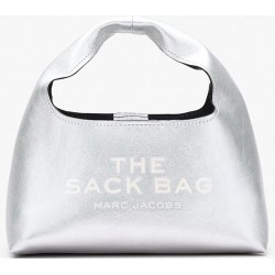 THE METALLIC LEATHER MINI SACK